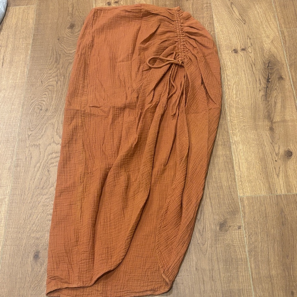 Free people high slit  skirt